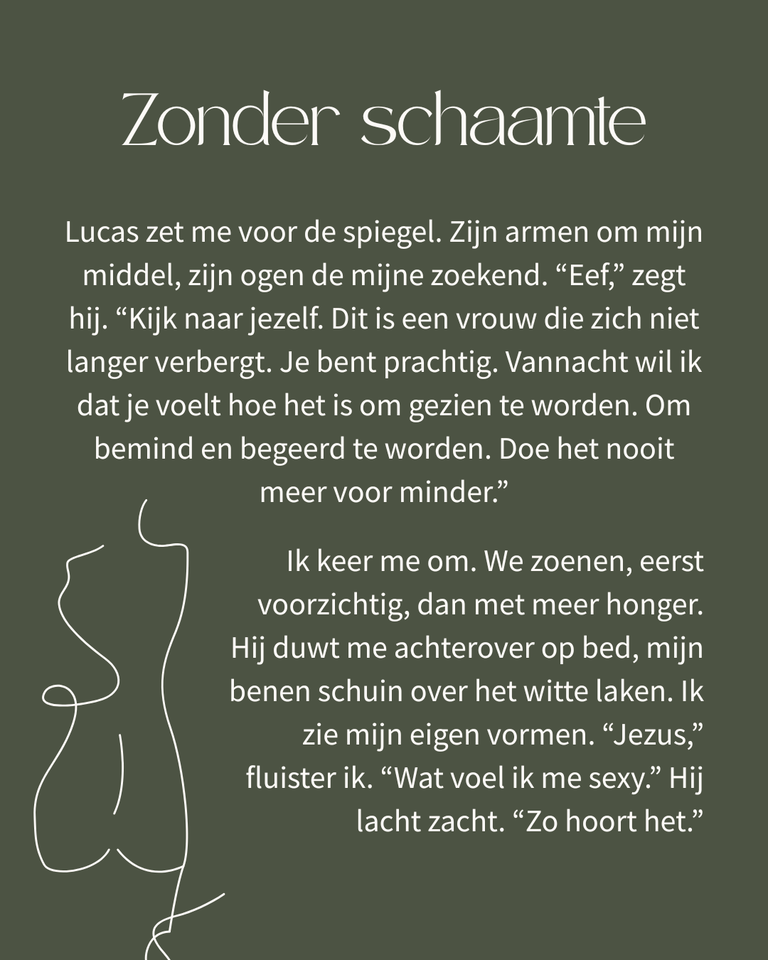 Zonder schaamte